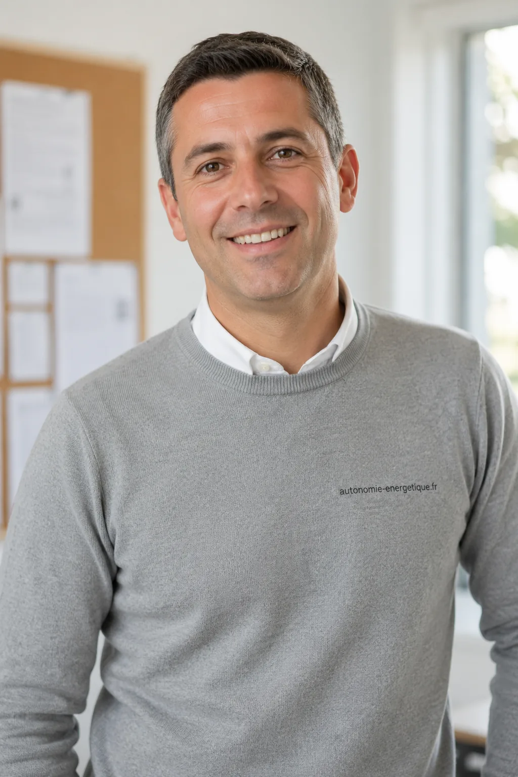 Portrait de Léo Bidegain, cofondateur d'indépendance-energetique.fr, chef d'atelier