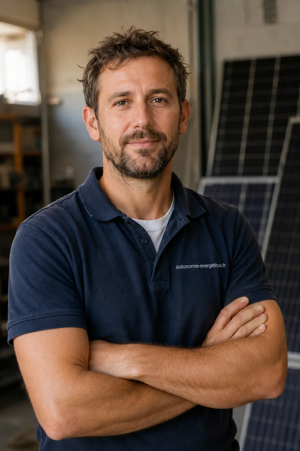 Portrait de Romain Castagnos, cofondateur d'indépendance-energetique.fr, directeur technique
